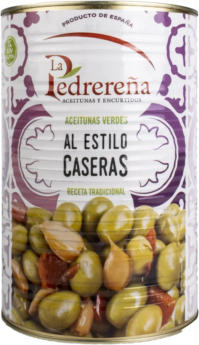 Lata de aceitunas de 2,5 kilos